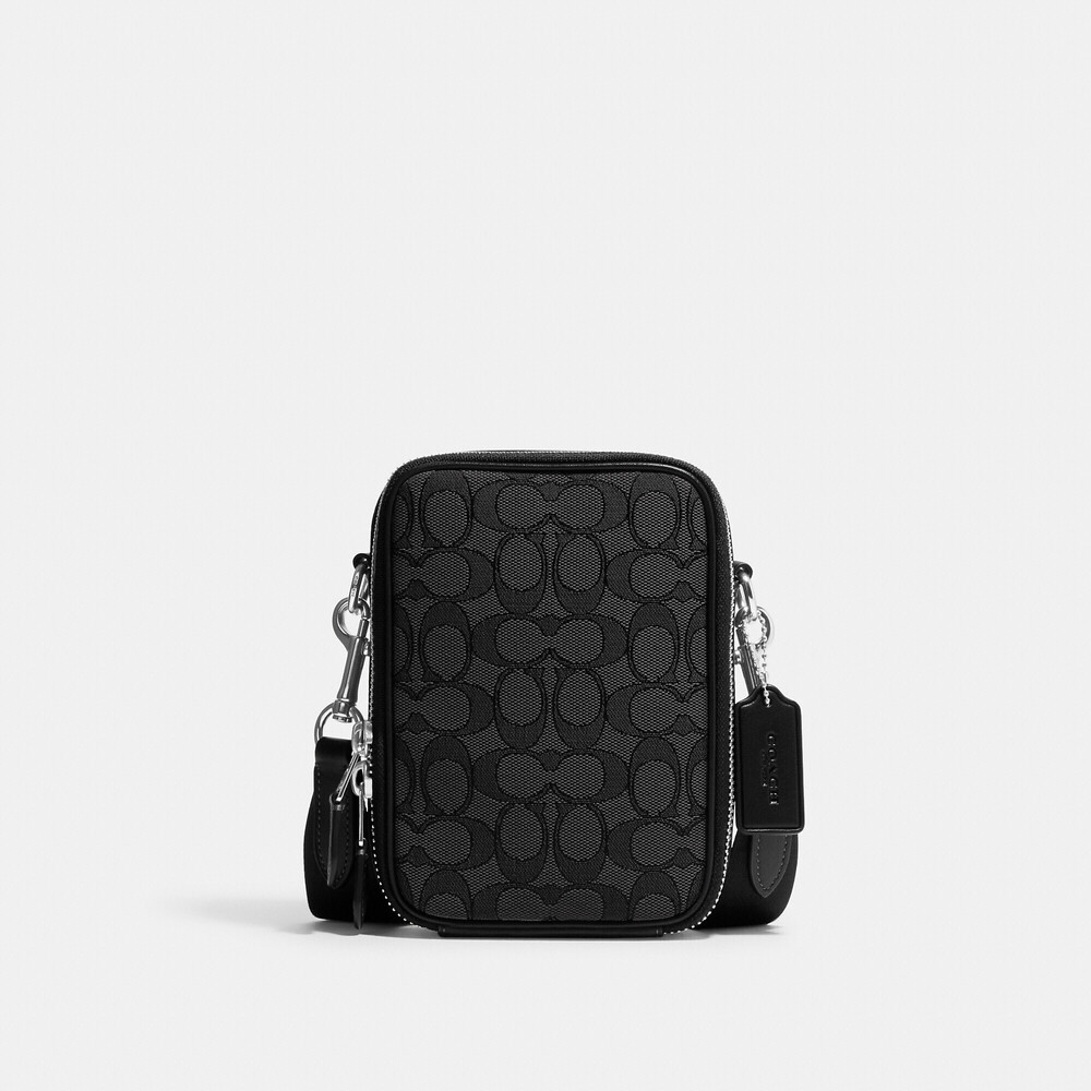 Coach Outlet Men's Stanton Crossbody Bag In Signature Jacquard